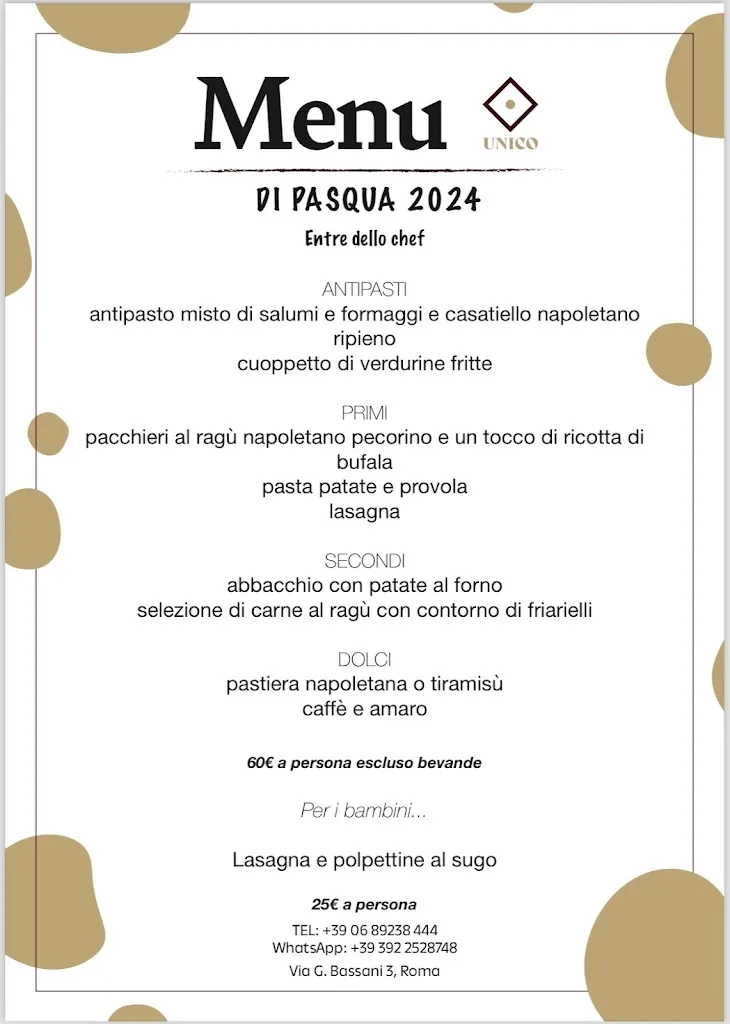 Menu_Unico Roma_Casal Palocco_image_1