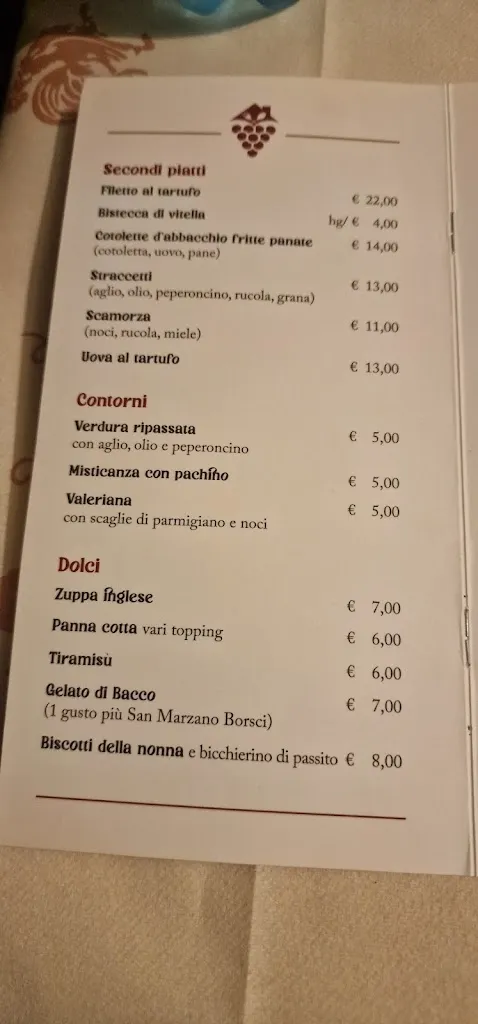 Menu_Home Restaurant L'Osteria di Bacco_Castel di Tora_immagine_2