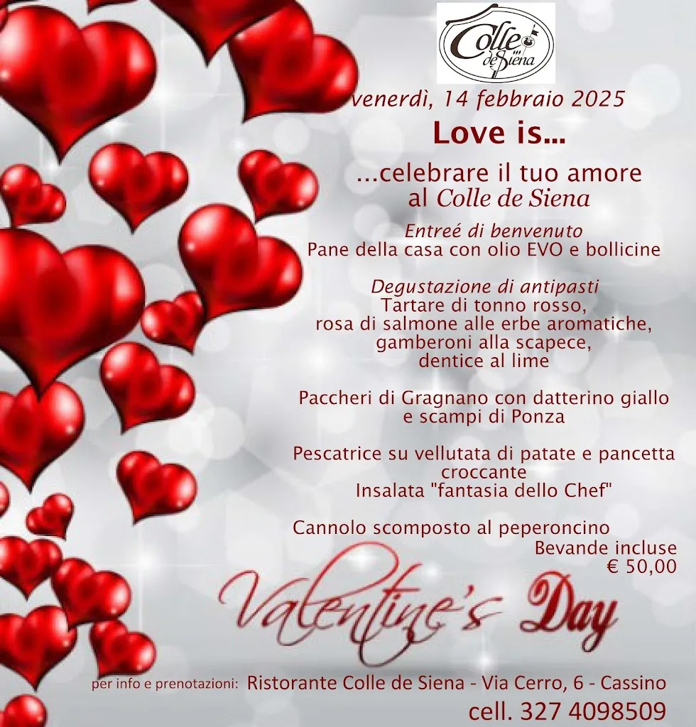 Menu_Colle de Siena Ristorante & Rooms_Cassino_image_1