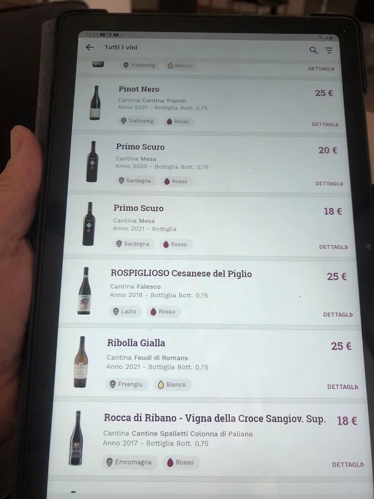 Menu_Ristorante Evan's_Cassino_image_1