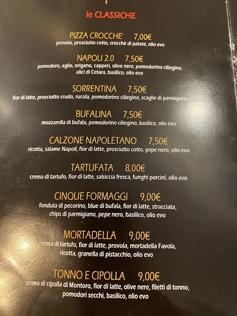 Menü_GianPà Pizzeria Napoletana_Cassino_Bild_1