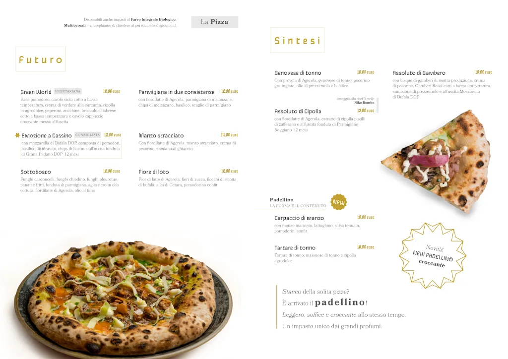 Menu_Cristian Cennamo - Pizze di ricerca_Cassino_image_1