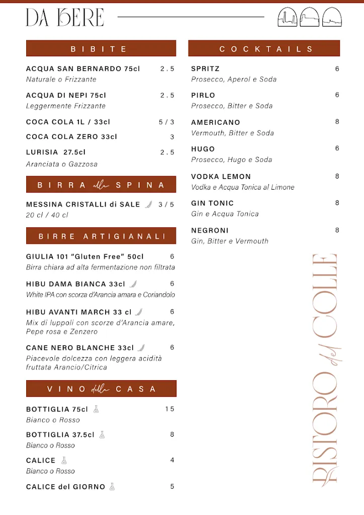 Menu_Ristoro del Colle_Castel Madama_image_1