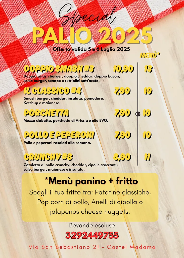 Menu_The ALIBIstrò - Hamburgheria_Castel Madama_image_1