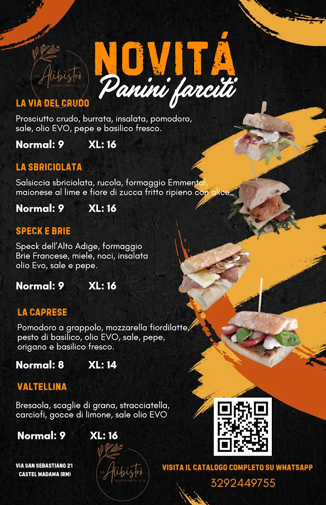 Menu_The ALIBIstrò - Hamburgheria_Castel Madama_image_3