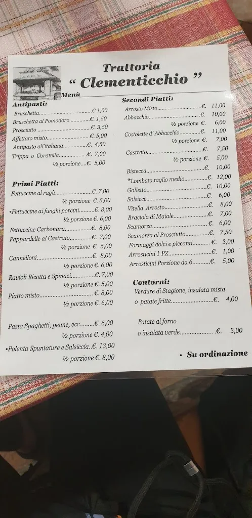 Menu_Ristorante Clementicchio_Castel San Pietro Romano_image_1