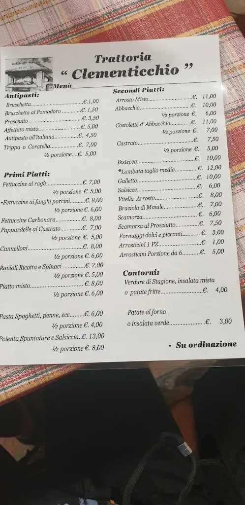 Menu_Ristorante Clementicchio_Castel San Pietro Romano_image_2