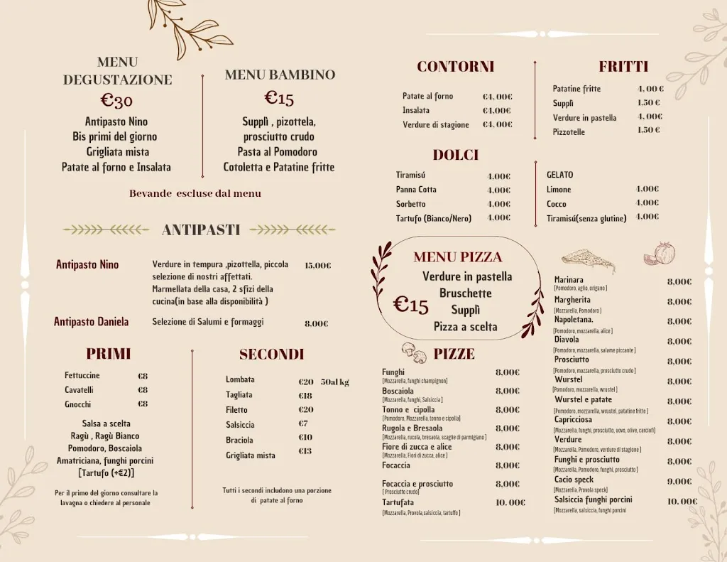 Menu_Nino Agriturismo_Castel San Pietro Romano_image_1