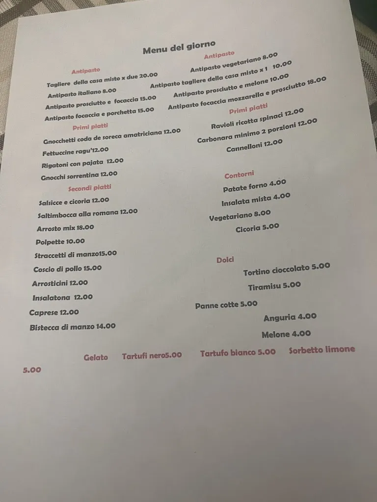 Menu_Antica Palestrina_Castel San Pietro Romano_image_1