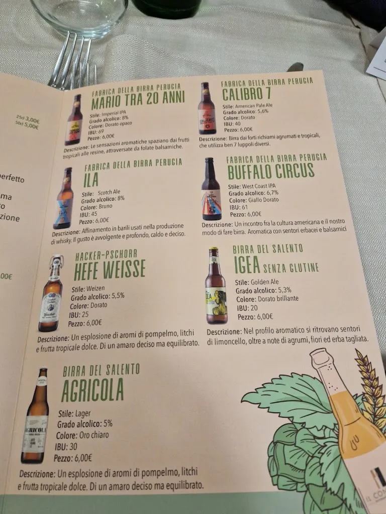 Menu_Ristorante Il Contado_Castel Sant'Elia_immagine_2