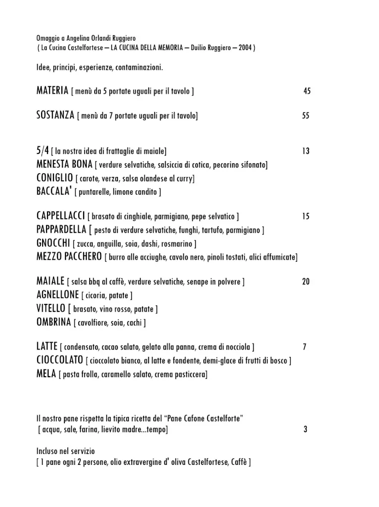 Menu_La Bottega Dell' Artista - Osteria_Castelforte_image_1