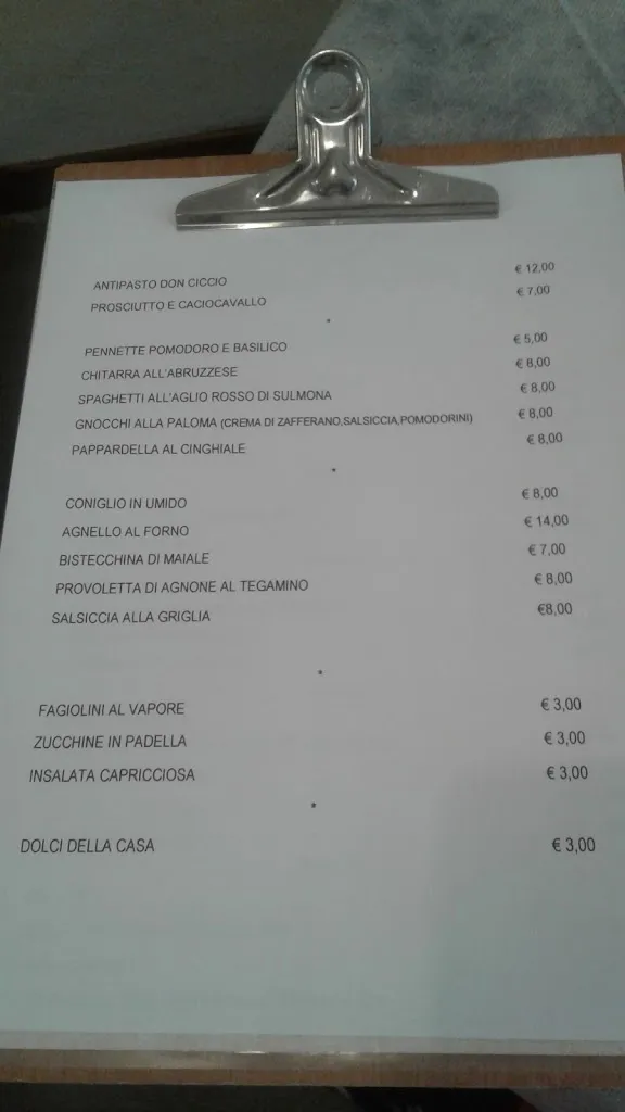 Menu_Trattoria Don Ciccio_Sulmona_image_3