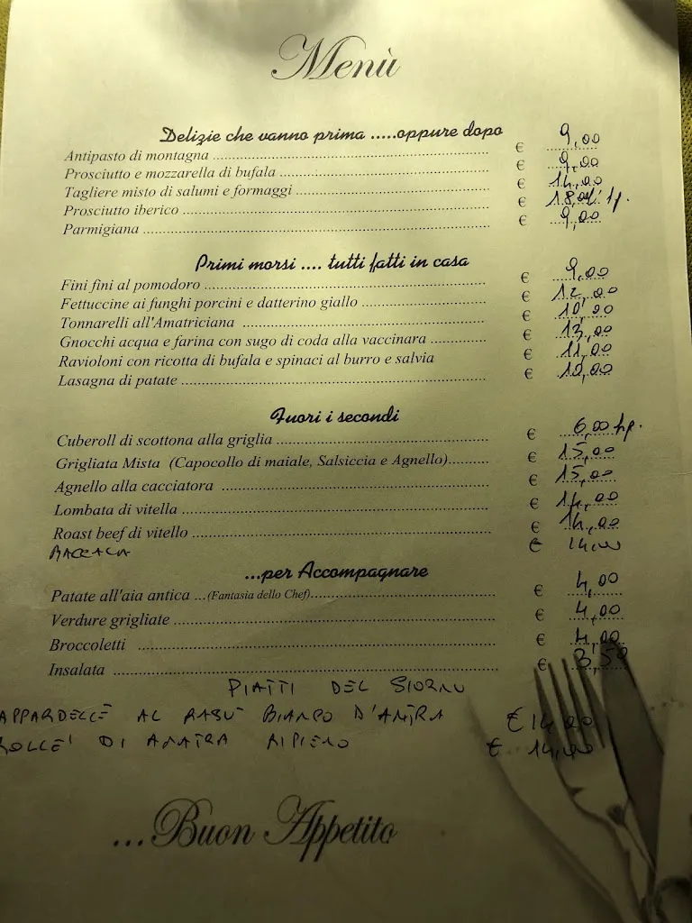 Menu_L'Aia Antica - Ristorante Pizzeria Hotel a Frosinone, Castelmassimo_Castelmassimo_image_1