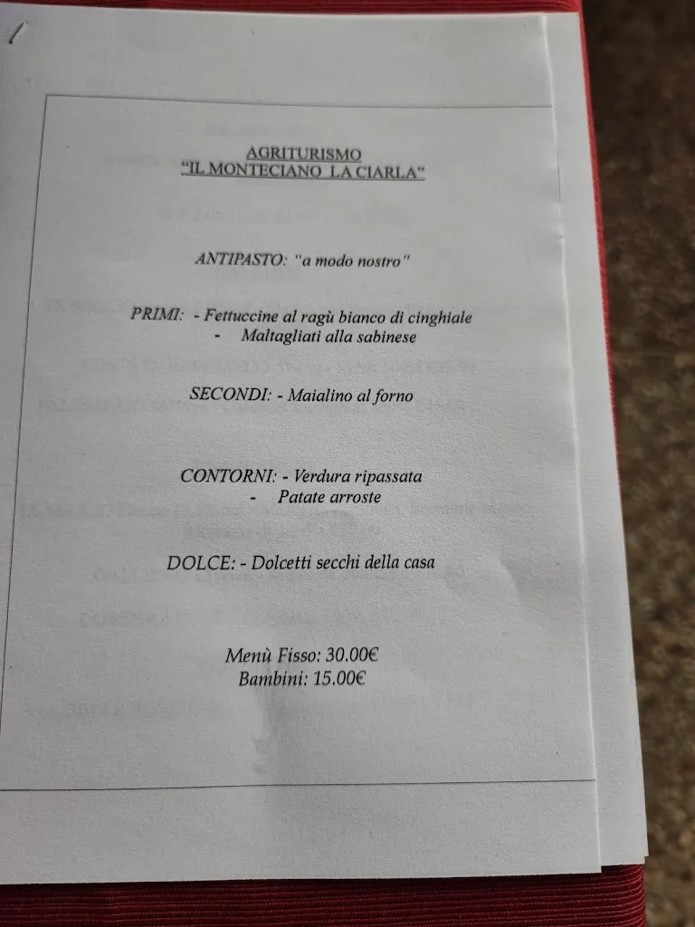 CLAUDIO PONCH_Il Monteciano Agriturismo La Ciarla_Castelnuovo di Farfa_review