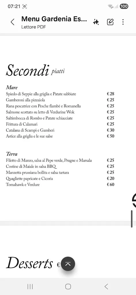 Menu_Ristorante Gardenia_Castel Gandolfo_image_1