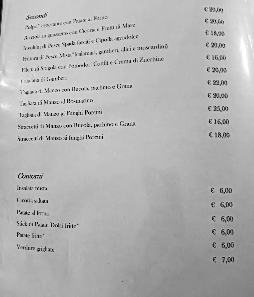 Menu_Ristorante Pizzeria 