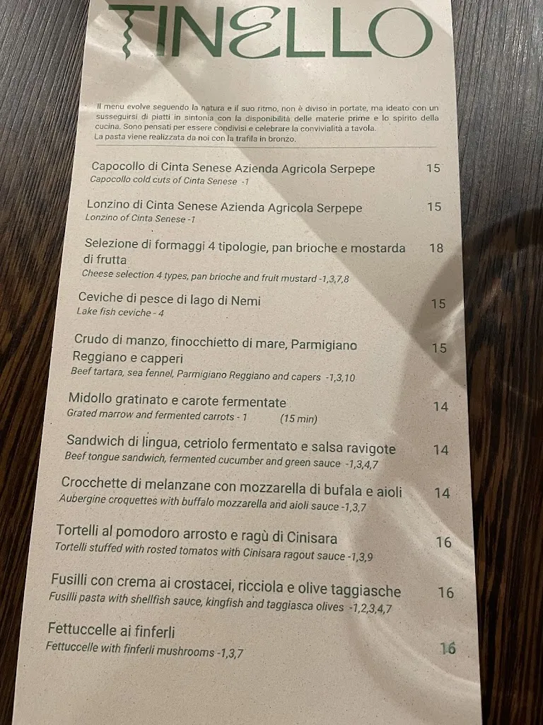 Menu_Tinello Bistrot_Castel Gandolfo_image_3