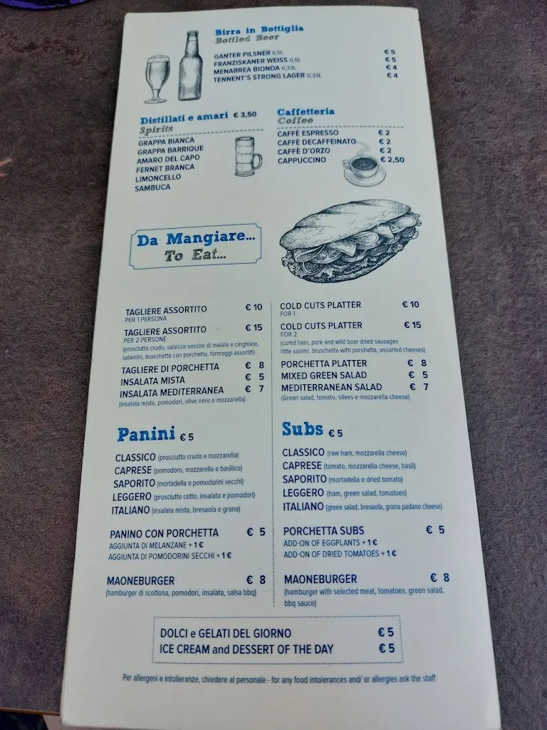 Menu_L'Emporio di Cagnoli Elia_Castel Gandolfo_image_1