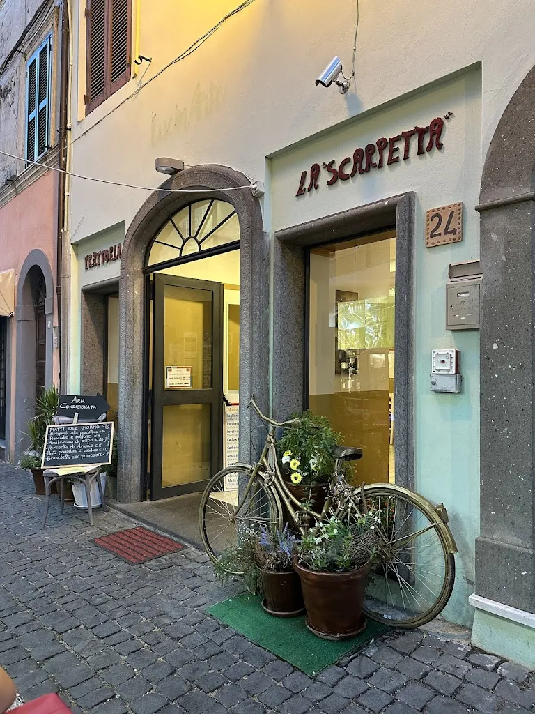 Trattoria "La Scarpetta" restaurant in Castel Gandolfo