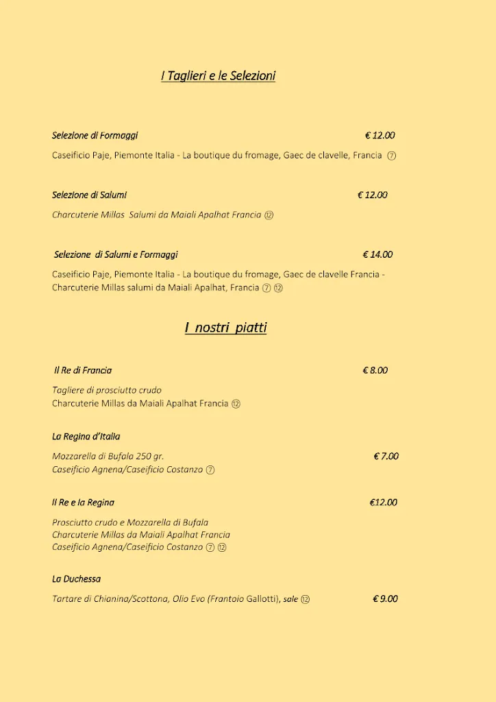 Menu_La Bonne Bouteille_Castel Gandolfo_image_1