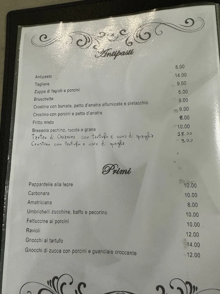 Menu_Ristorante la Botticella_Castiglione in Teverina_image_1