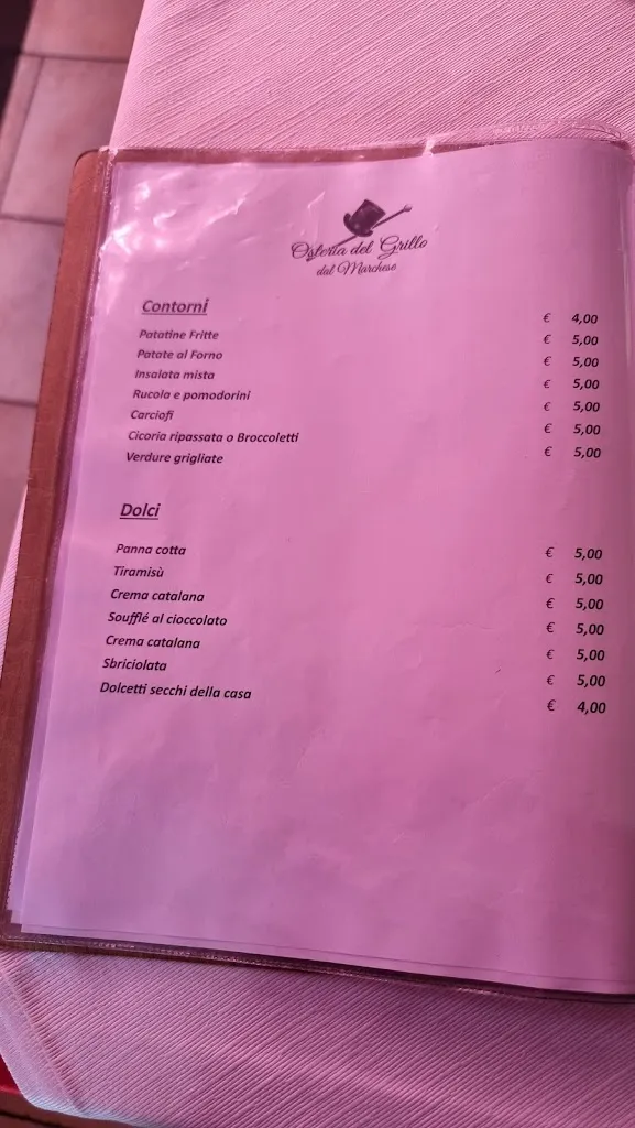Menu_Osteria del Grillo - Dal Marchese_Castro dei Volsci_image_4