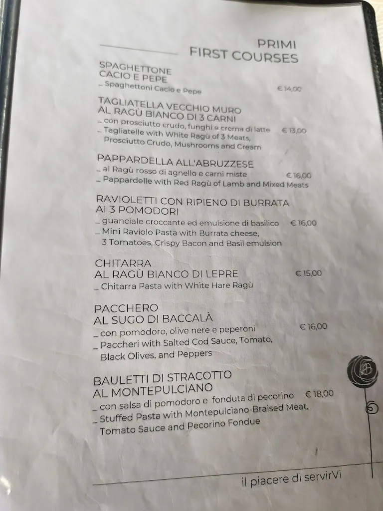 Menu_Pizzeria Ristorante Il Vecchio Muro_Sulmona_image_1