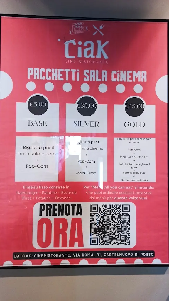 Menu_Ciak - CineRistorante_Castelnuovo di Porto_image_1