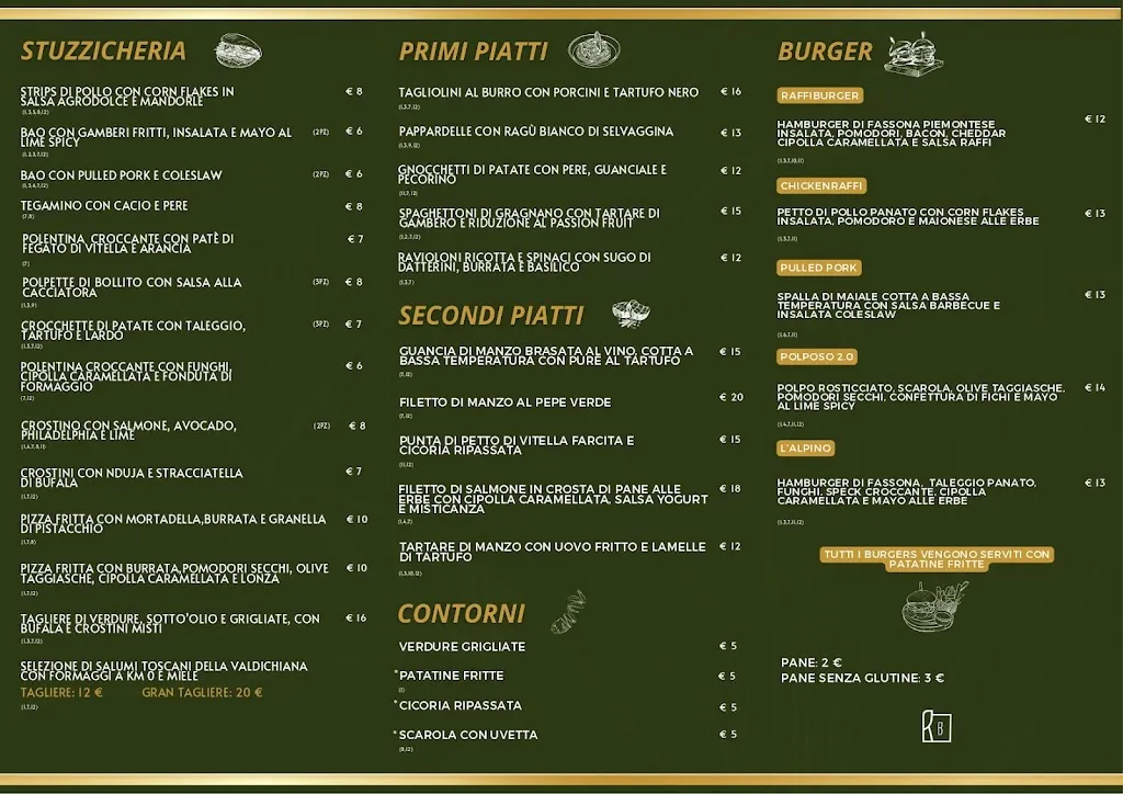 Menu_Raffineria Bistrot_Castelnuovo di Porto_image_1