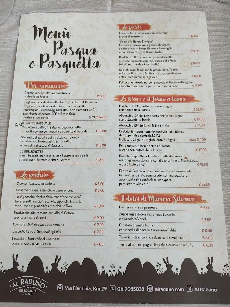 Menu_Ristorante Al Raduno_Castelnuovo di Porto_image_1