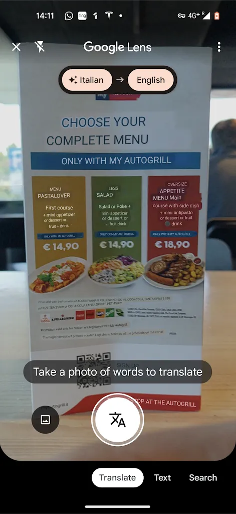 Menu_Autogrill Casilina Ovest_Castrocielo_image_1