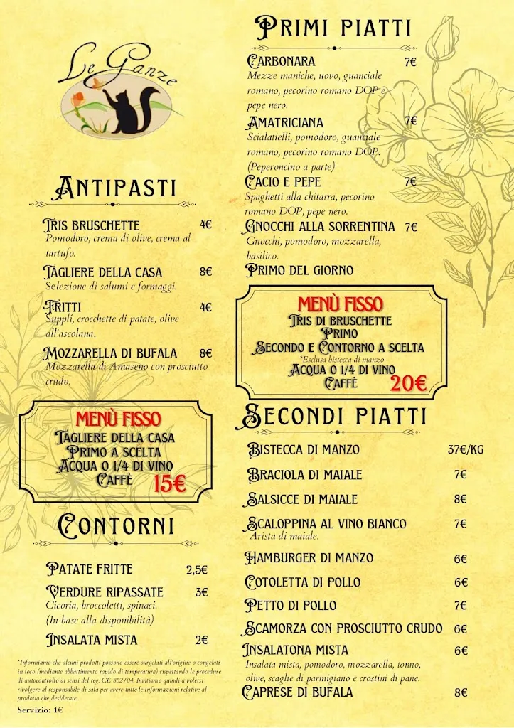 Menu_Le Ganze_Ceprano_image_1