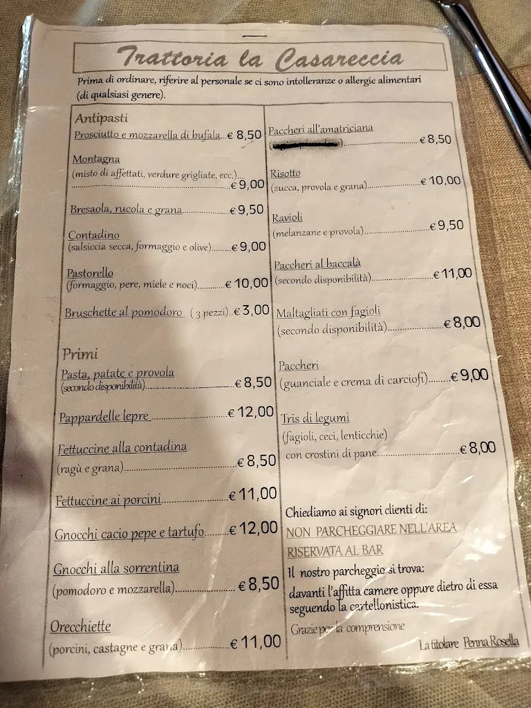 Menu_Trattoria La Casareccia_Ceccano_image_1