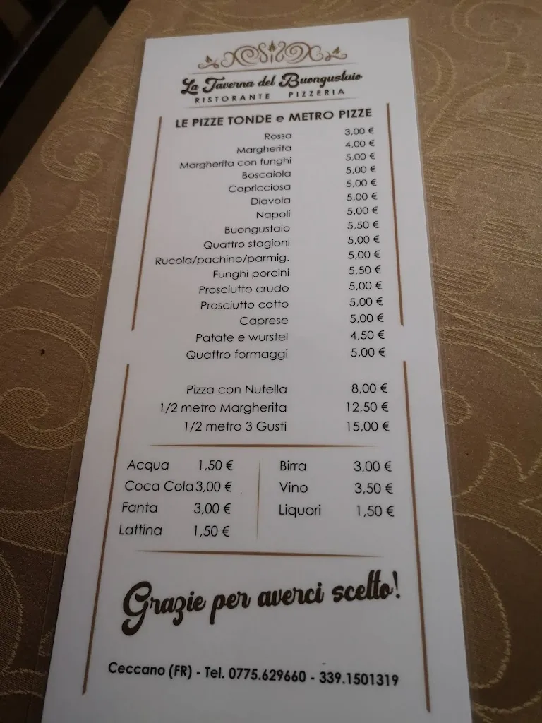 Menu_La Taverna del Buongustaio_Ceccano_image_2