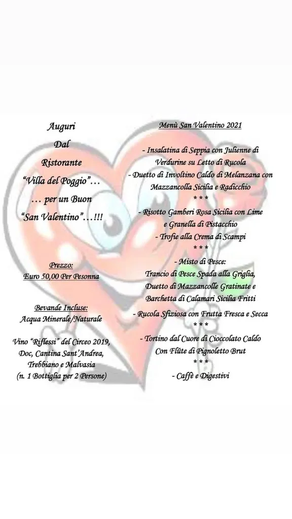 Menu_Ristorante ''Villa Del Poggio'' - Mattacola_Ceccano_image_1