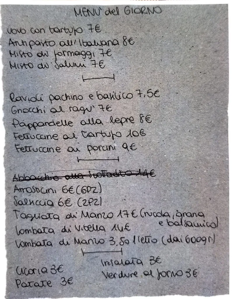 Menu_Ristorante Bar in Boc al Lupo_Ciciliano_image_2