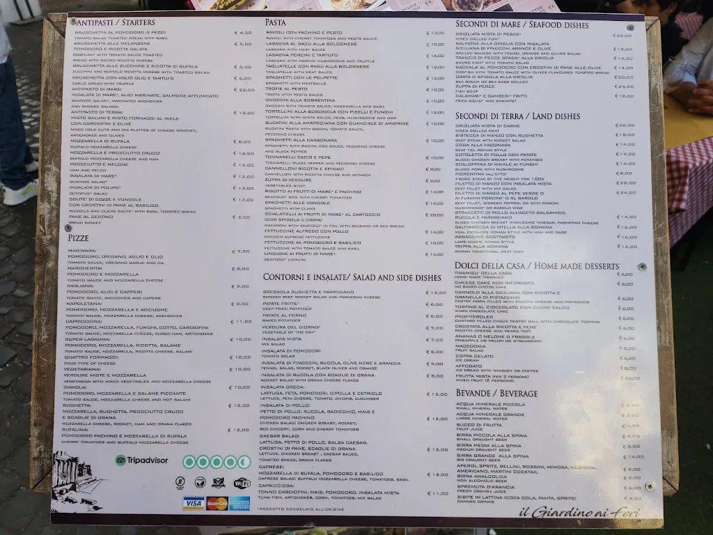 Menu_Il Giardino ai Fori_Città metropolitana di Roma Capitale_image_2