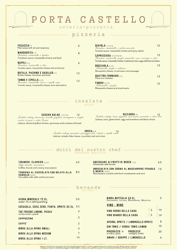 Menu_Osteria Porta Castello_Città metropolitana di Roma Capitale_image_3