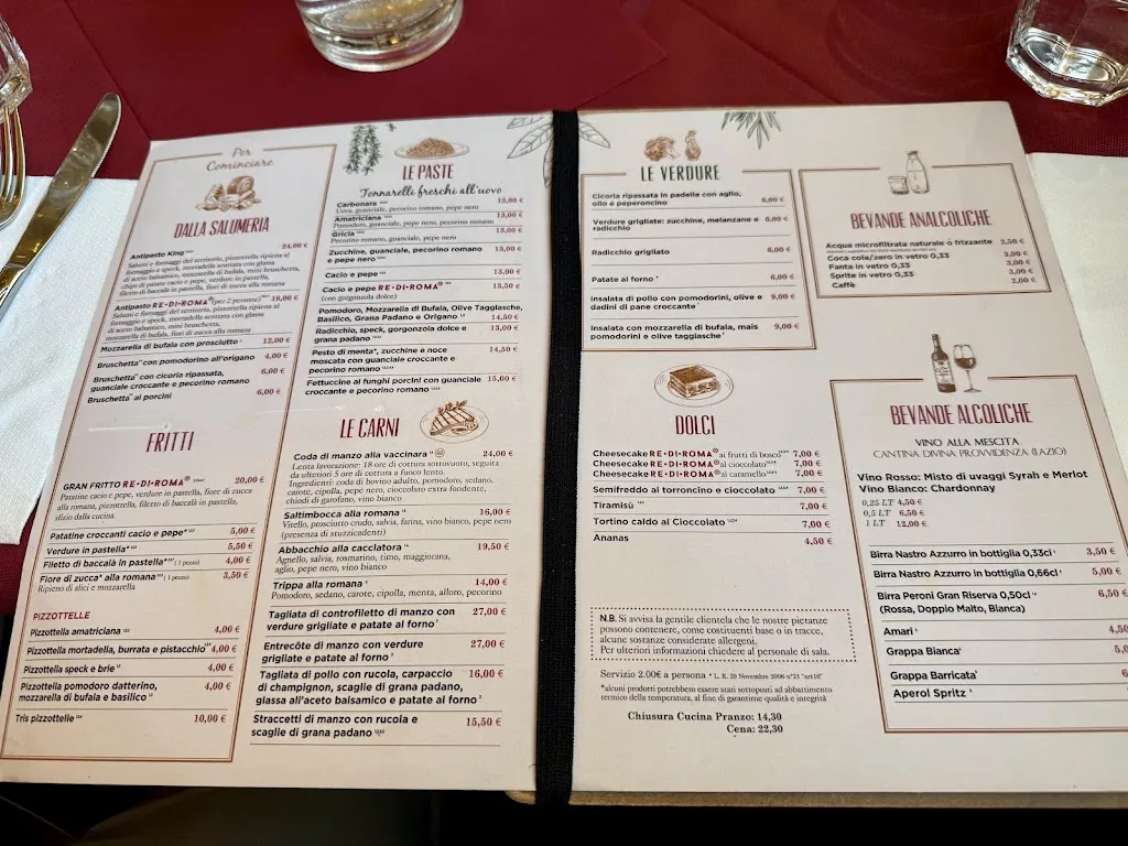 Menu_Trattoria Re di Roma_Città metropolitana di Roma Capitale_image_2