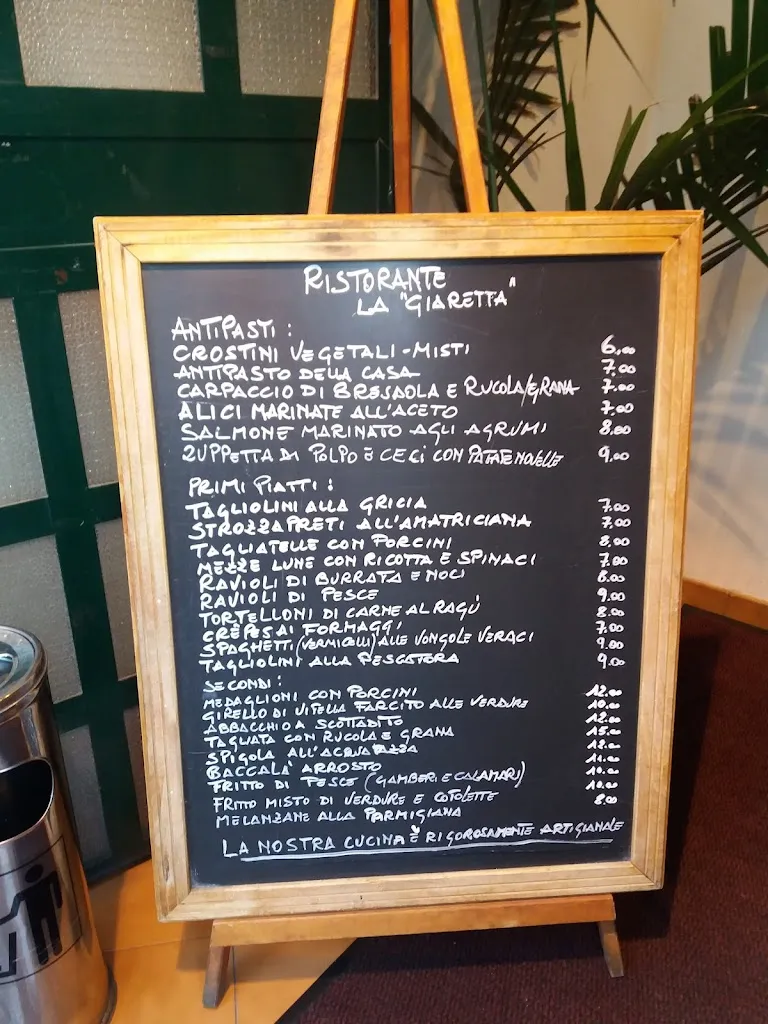 Menu_Ristorante La Giaretta_Civita Castellana_image_1