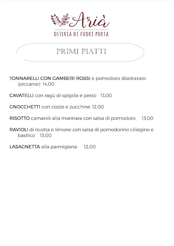 Menu_Arià - Osteria di Fuori Porta_Cerveteri_image_2