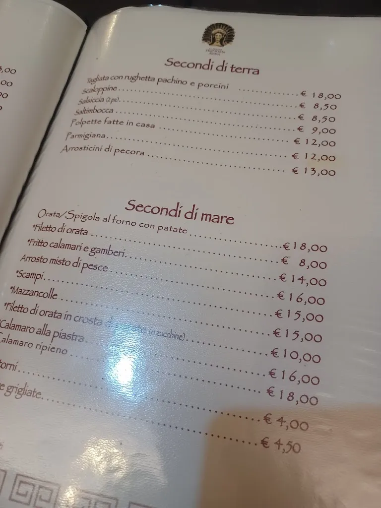 Menü_La Piccola Trattoria Roma_Cerveteri_Bild_1