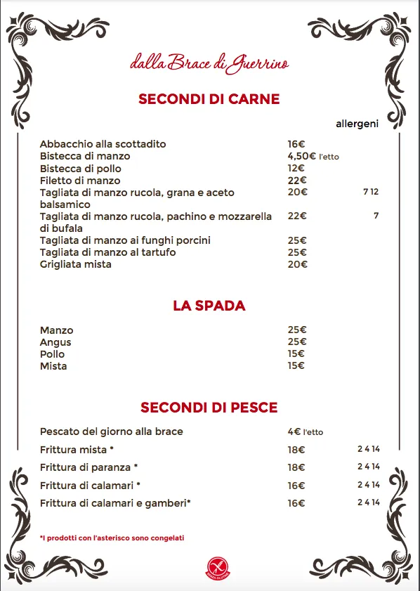 Menu_Ristorante La Brace - Da Guerrino_Cerveteri_image_4