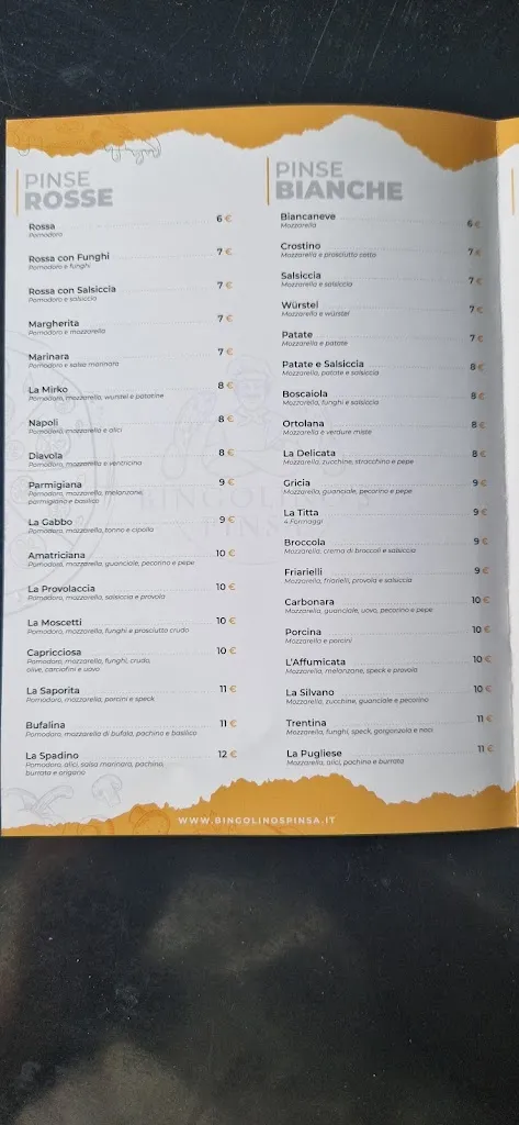 Menu_Bingolino's Pinsa_Cerveteri_immagine_1