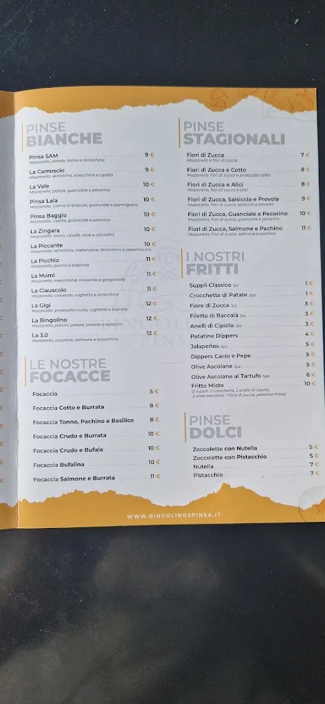 Menu_Bingolino's Pinsa_Cerveteri_immagine_3