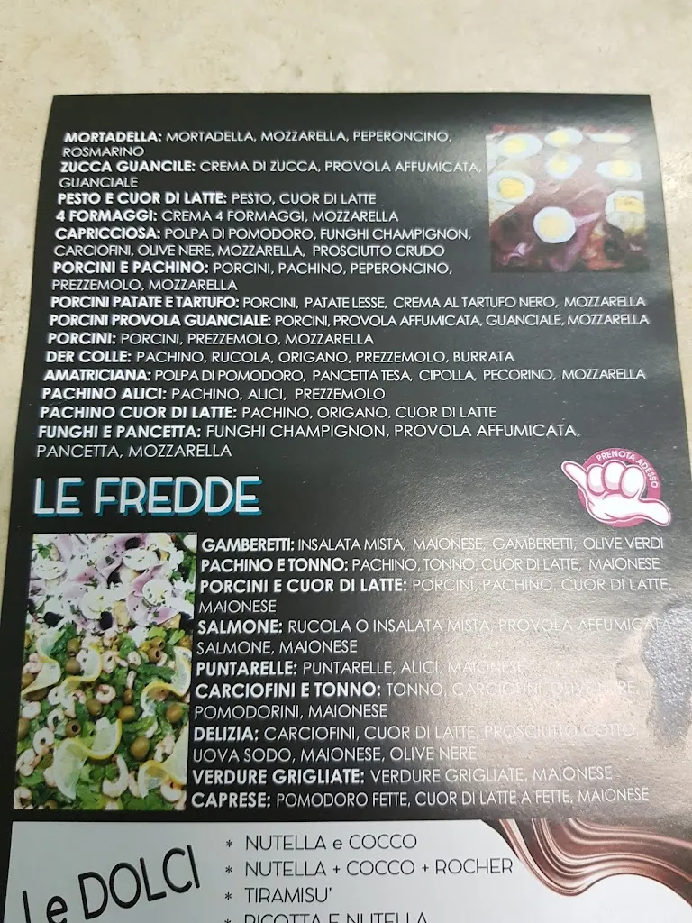 Menu_La Pizzeria Der Colle_Colle di Fuori_immagine_2