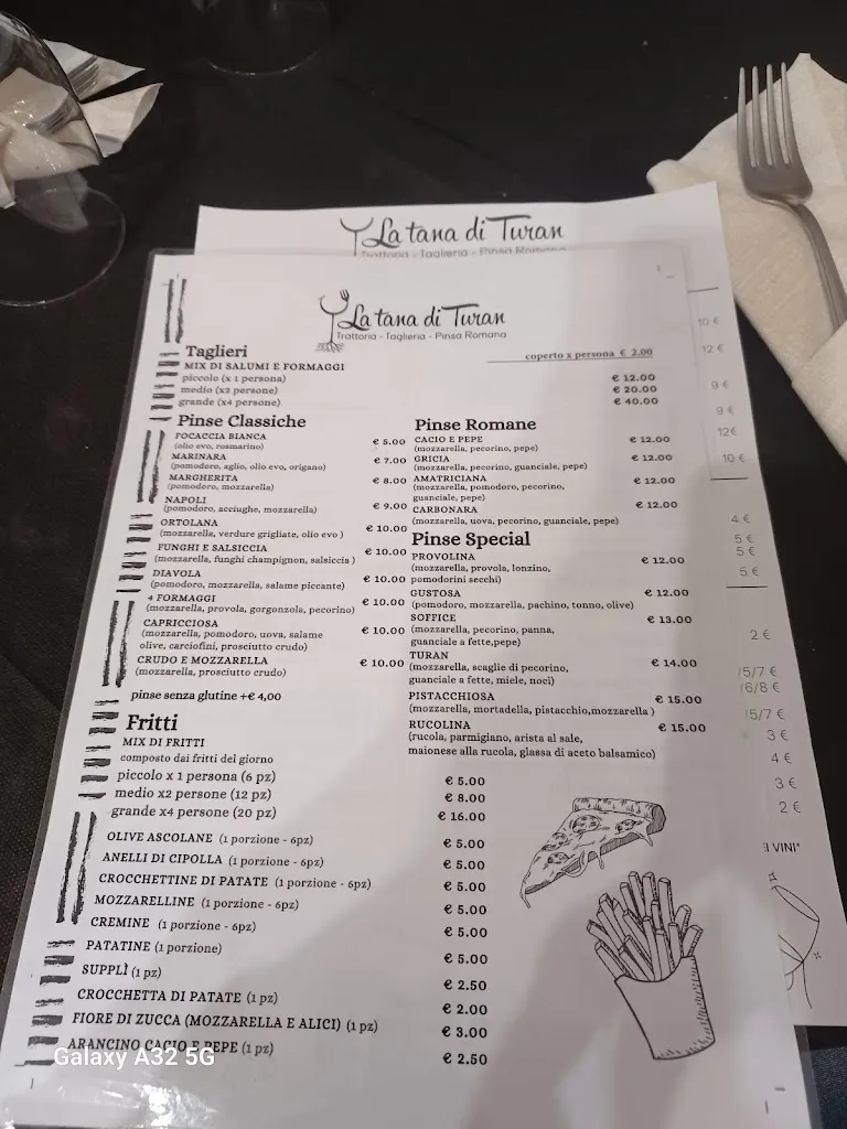 Menu_La Tana Di Turan_Colle di Tora_image_3