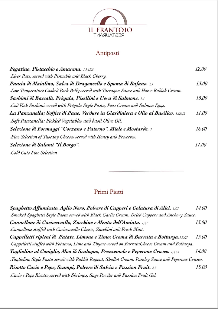 Menu_Ristorante Il Frantoio_Colle del Pino_image_4