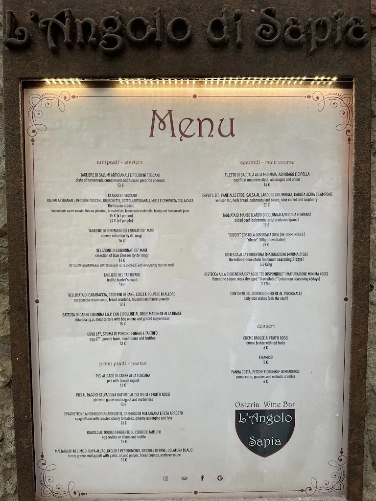 Menu_L'angolo di Sapia Osteria Wine bar_Colle del Pino_image_1