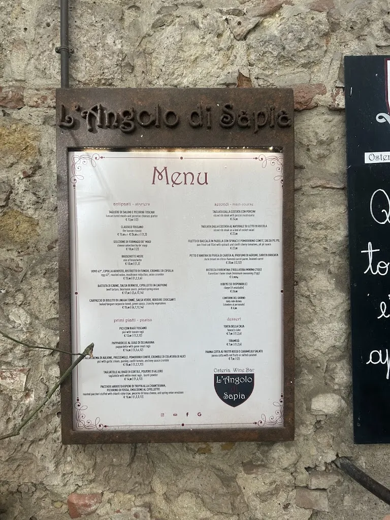 Menu_L'angolo di Sapia Osteria Wine bar_Colle del Pino_image_2